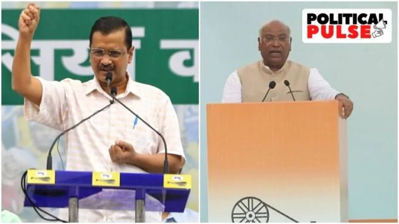 Kejriwal and Kharge