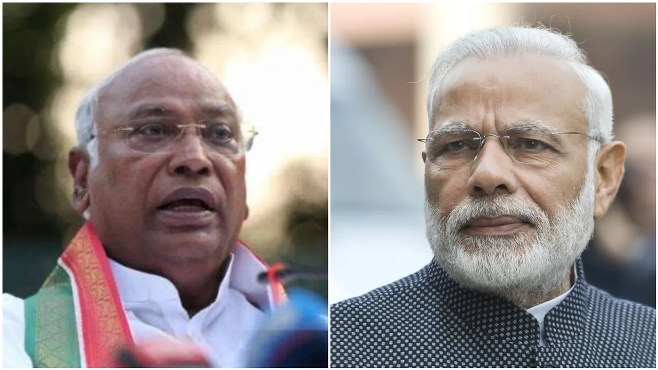 Kharge and Modi