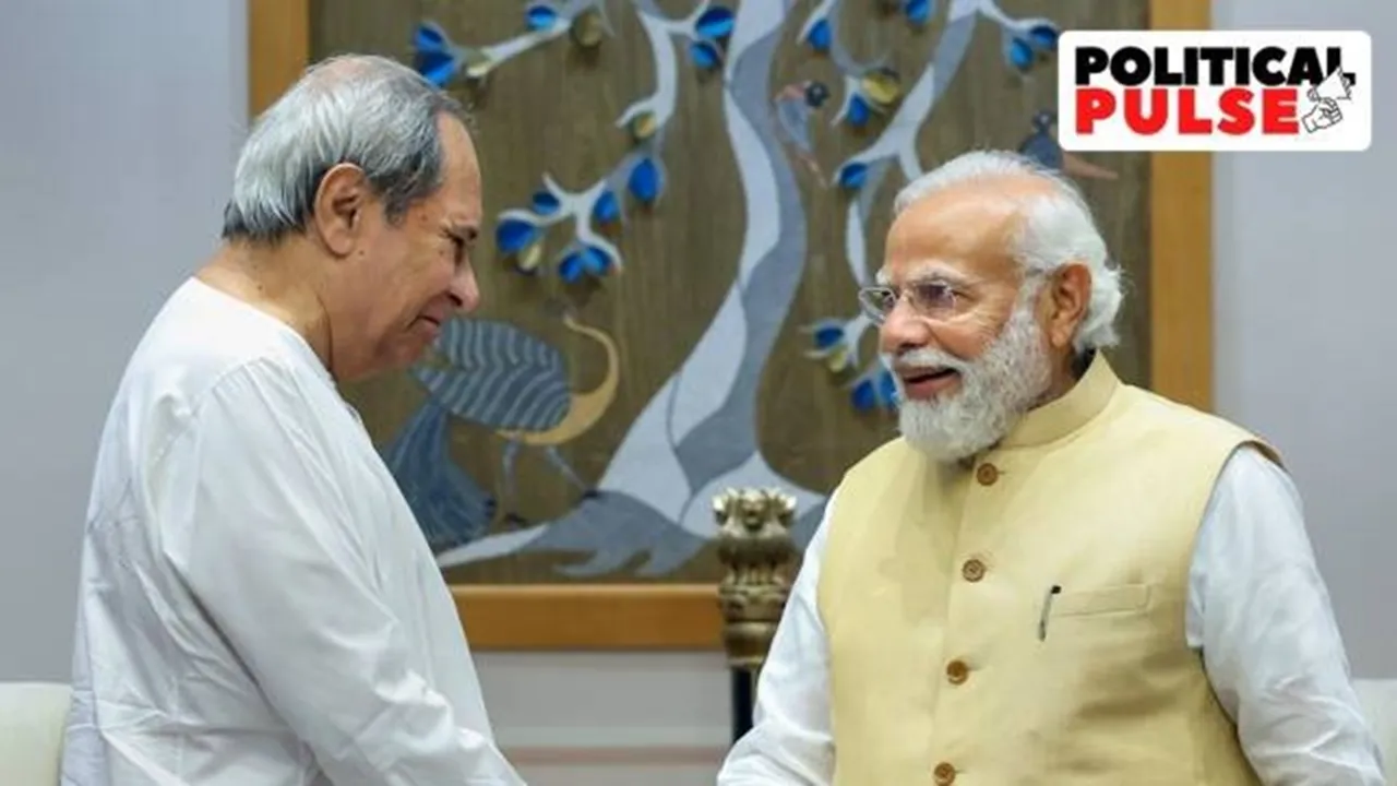 Naveen Patnaik and PM Modi