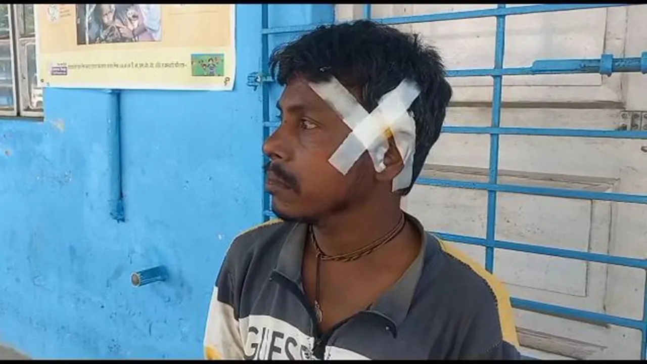 Woman slashes son-in-laws ear with sharp weapon