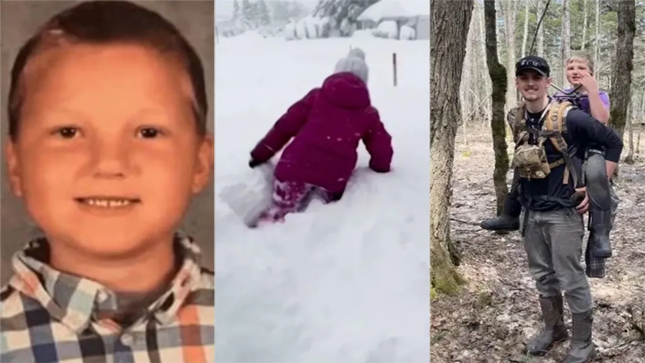 Bizarre news,OMG News,Trending news,Viral news,Weird news,8 Year Old Survives Two Days Eating Snow,Barf Khakar Jinda Raha Baccha,snow,8 year old child Survives in -20 degree temperature,8 year old child Survives Story,virak news"