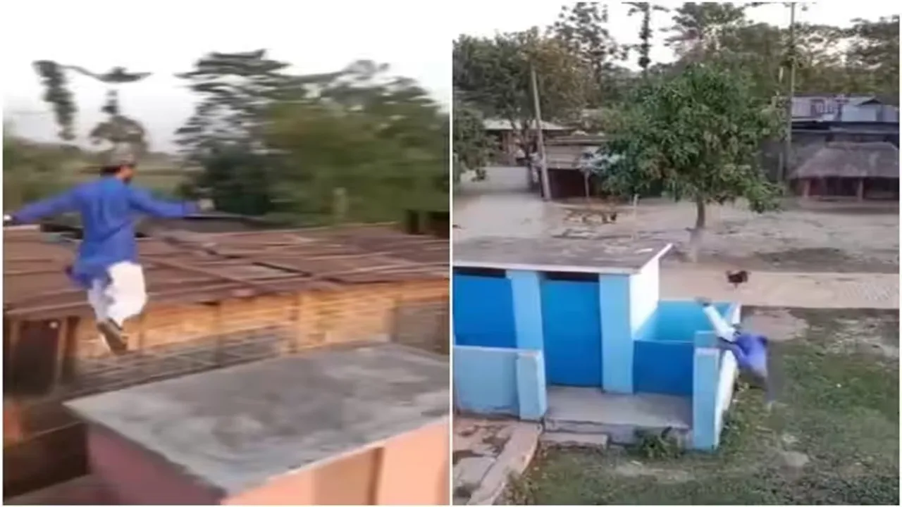 Funny Video,jump,viral video