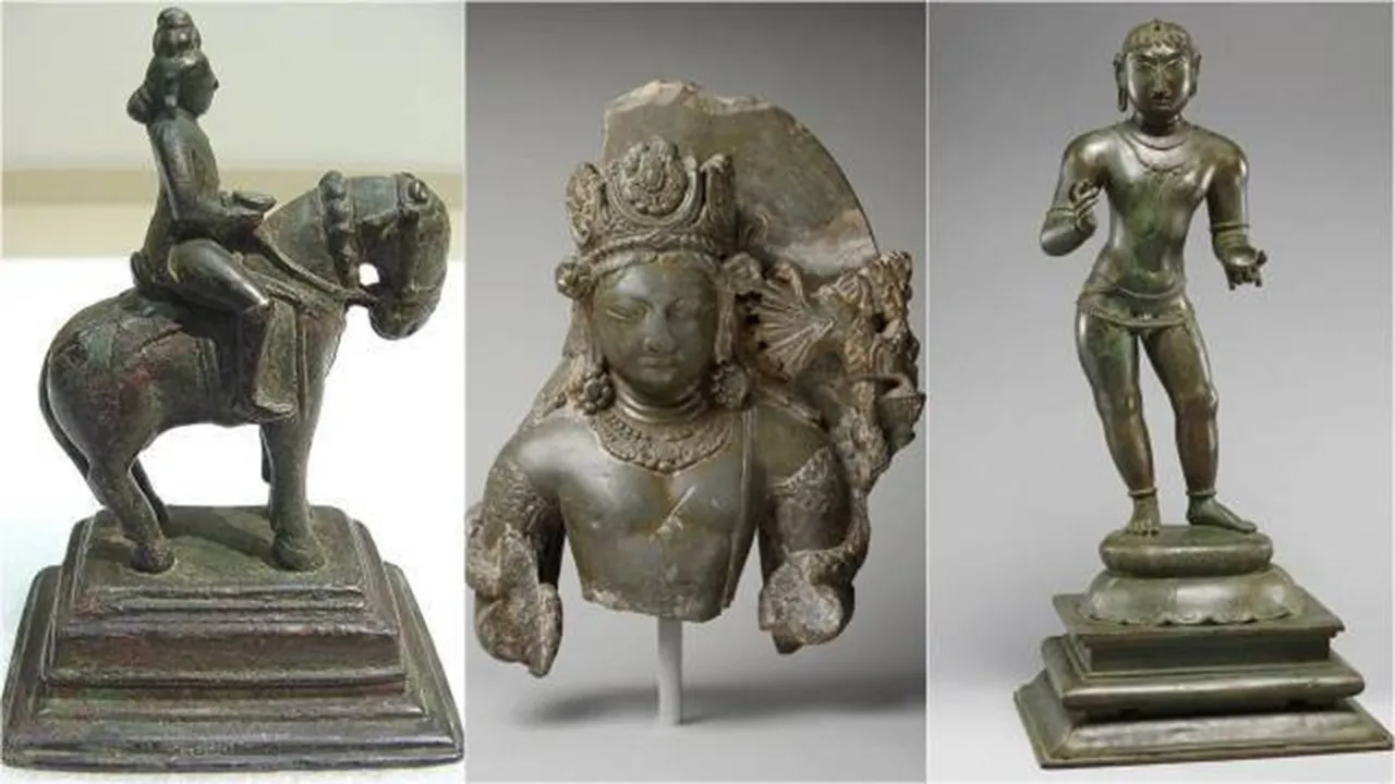 india antiquities, artefacts, indian artefacts stolen, Indian artefacts in foreign countries, Subhash Kapoor stolen antiquities, Subhash Kapoor antiquities smuggling, indian artifacts in US, indian stolen artifacts, stolen indian artifacts, stolen indian artifacts retrieved, antiquities retrieved from abroad, indian antiquities in abroad, indian antiquities smuggled, antiquities smuggling, india antiquities smuggling cases, Indian express