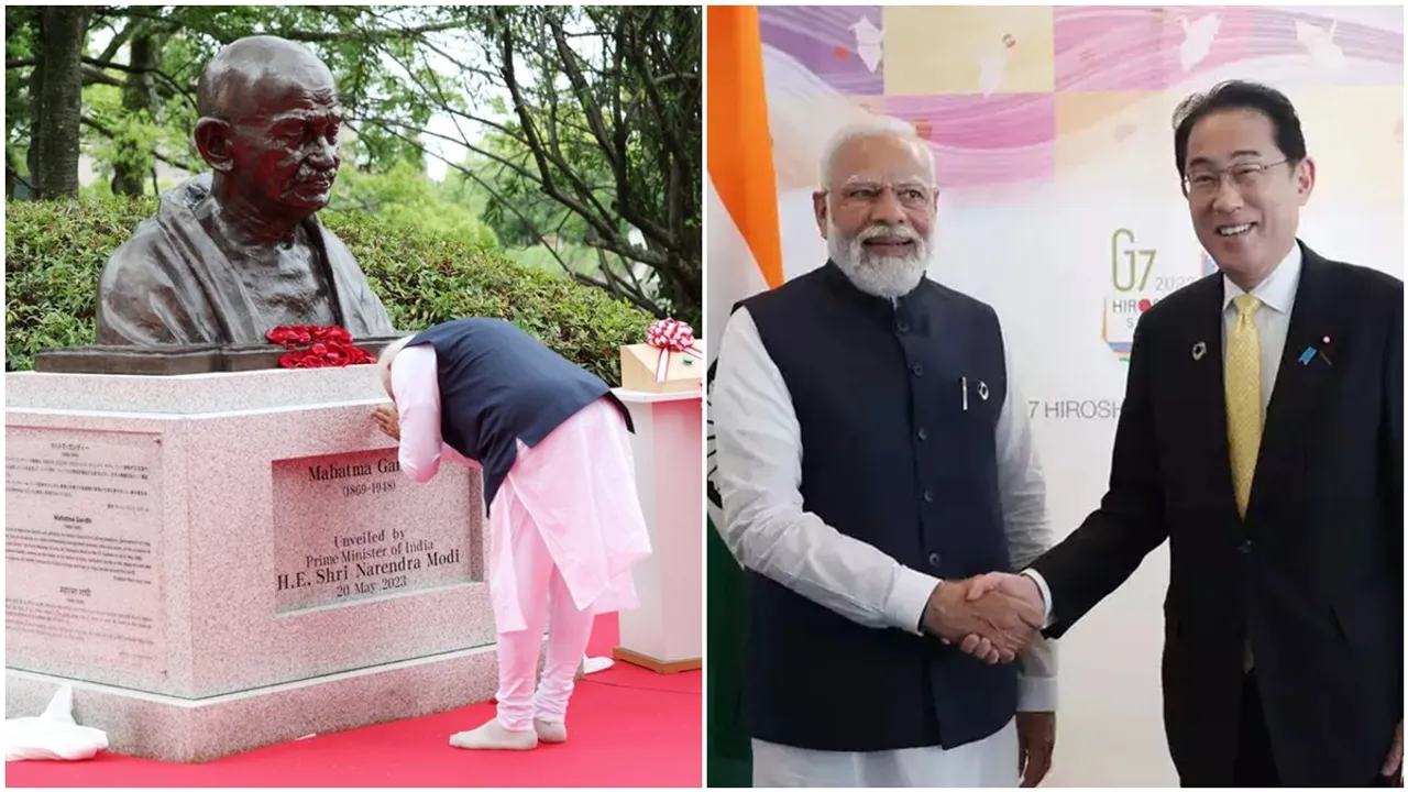 G7 Summit, PM Modi in Hiroshima, PM Modi G7 Summit meet, PM Modi in Japan, Modi Japan visit, Quad Summit, Quad Summit 2023, Indian Express"