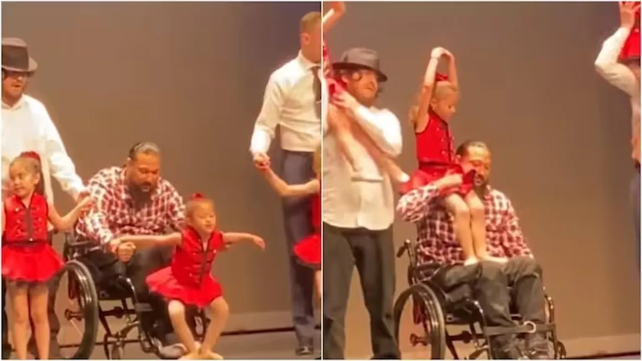 specially-abled father