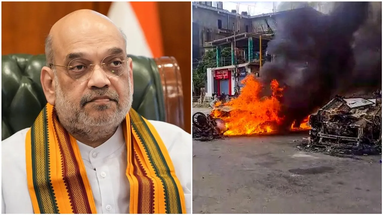AMit Shah,BJP,Manipur,N Biren Singh,Manipur Violence,Manipur Violence News,N Biren Singh Amit Shah Meeting,Bishnupur,Assam Rifles,Churachandpur,Indian army,manipur,Manipur News,Manipur Police,Manipur Violence