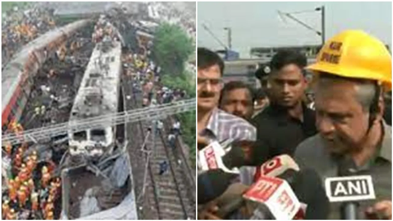 coromendal express accident rail minister Ashwini Vaishnaw on the spot