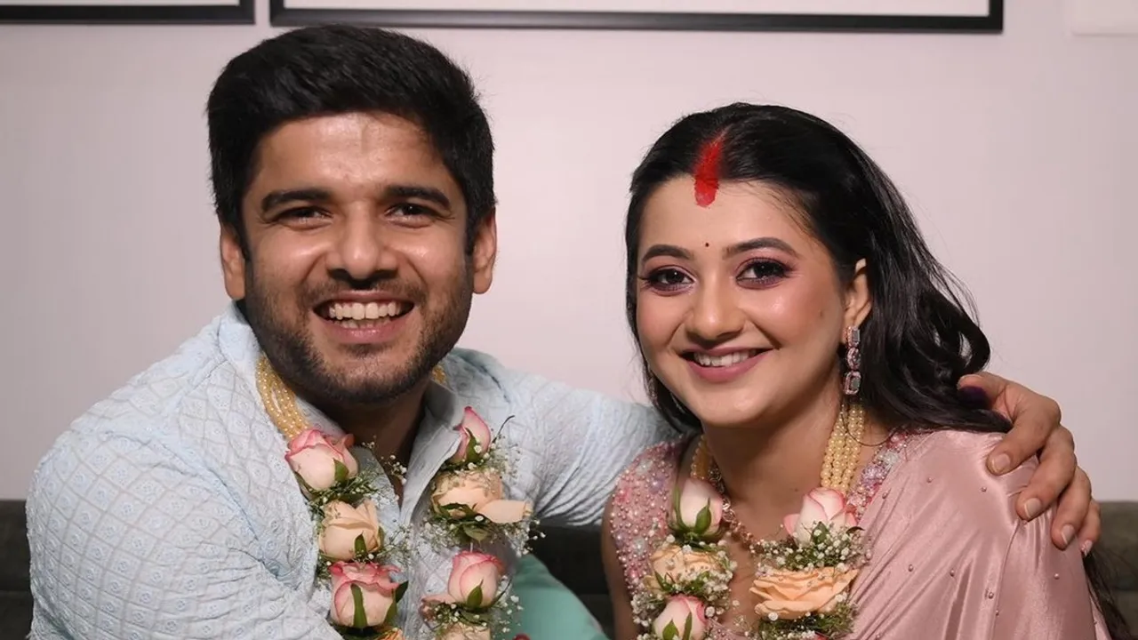 Anamika chakraborty, Uday pratap singh, anamika and uday, anamika uday got married, anamika uday marriage, অনামিকা উদয়ের বিয়ে, টলিউড, bollywood update, tollywood news, entertainment news, latest entertainment news, বিনোদন, আজকের বিনোদনের খবর, ie entertainment news, entertainment update, Indian express entertainment news