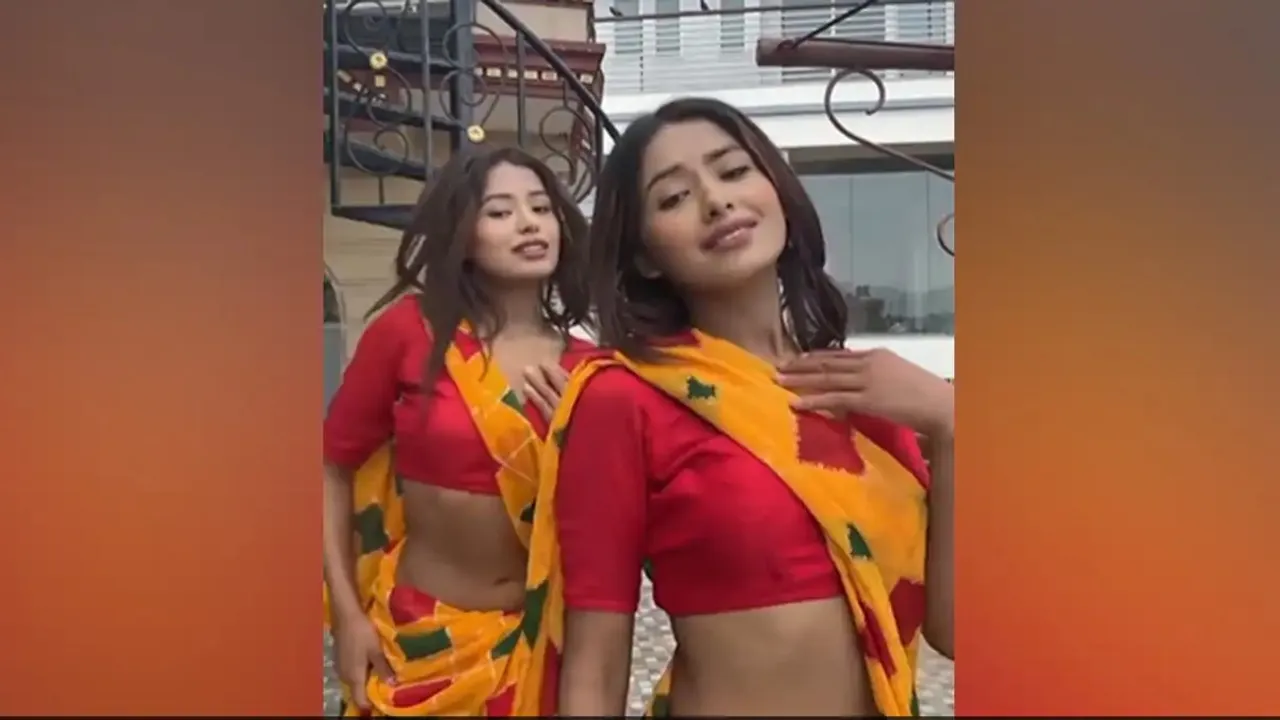 Nepali twin sister, Nepali twin sister video, nepali song, nepali sister, nepali twins, nepali dance video, dance video, viral video, bollywood news, bollywood news in hindi