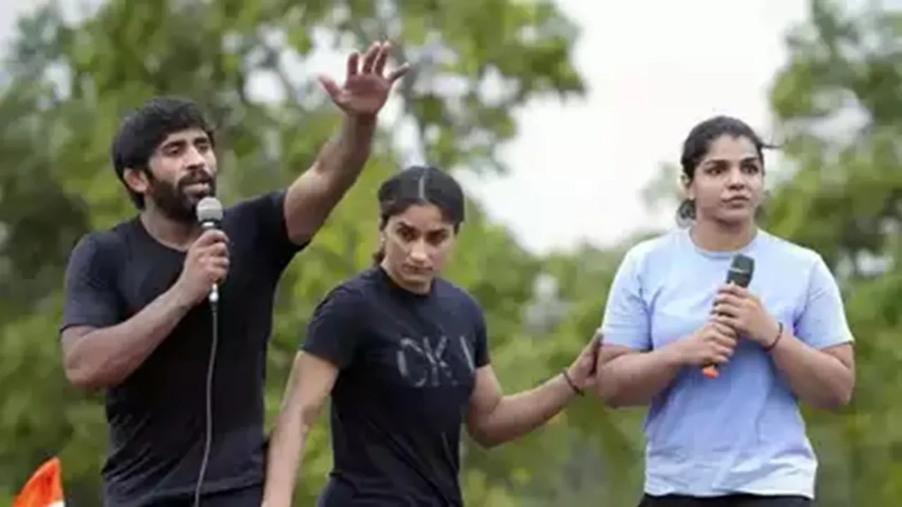 Amit Shah,Bajrang Punia,Home Minister,Sakshi Malik,Vinesh Phogat,Wrestler,Wrestler Movement