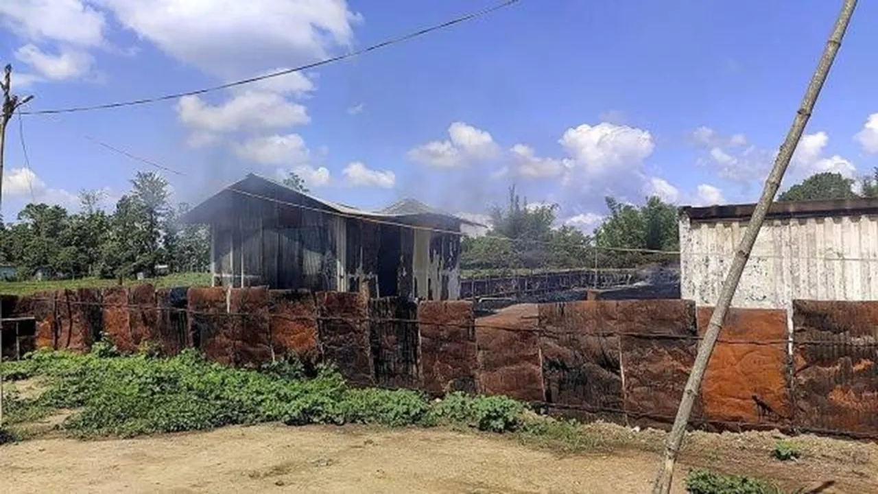 firing breaks out in Manipur