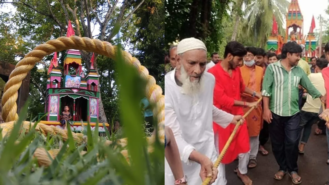 rath yatra lord jagannath selimabad jamalpur east burdwan , ব্যতিক্রমী রথযাত্রা! রথের রশিতে টান পড়ে পরদিন, জগন্নাথের বদলে পুজো পান অন্য দেবতা