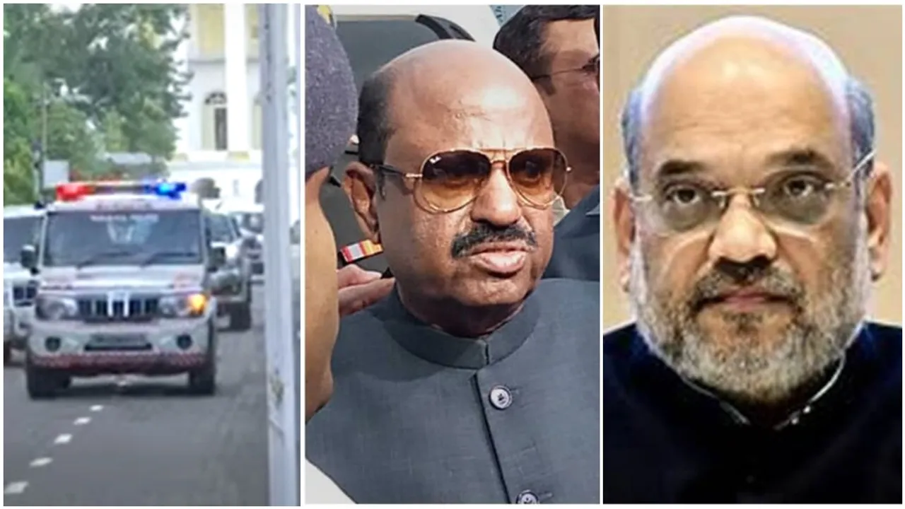 Amit Shah and CV Ananda Bose 1