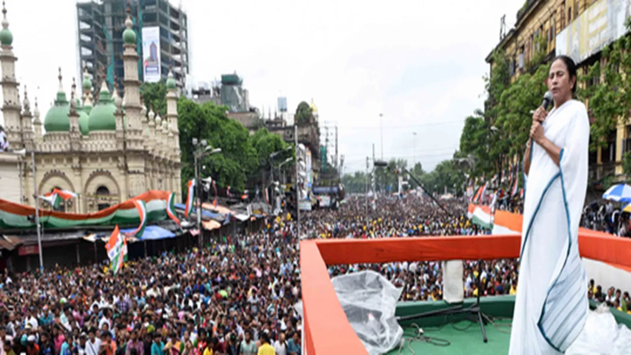 tmc workers are looking at mamata message from 21 july rally