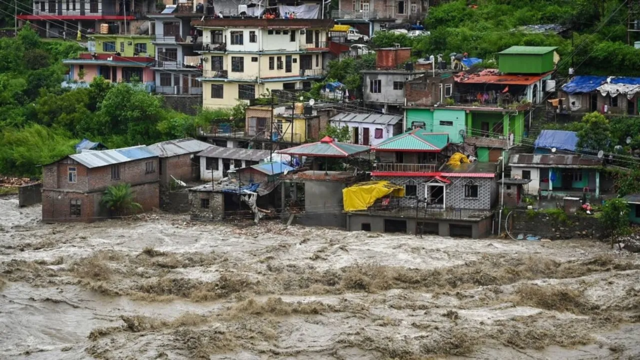 heavy rainfall, monsoon rainfall, North India Rains, Himachal Pradesh rains, punjab rains, delhi rains, Uttarakhand rains, rajasthan rains, uttar pradesh rains, monsoon, monsoon india, north india floods, monsoon floods india, Rainfall, flooding, waterlogging, northindia monsons, north india rainfall, Indian Express, India news"