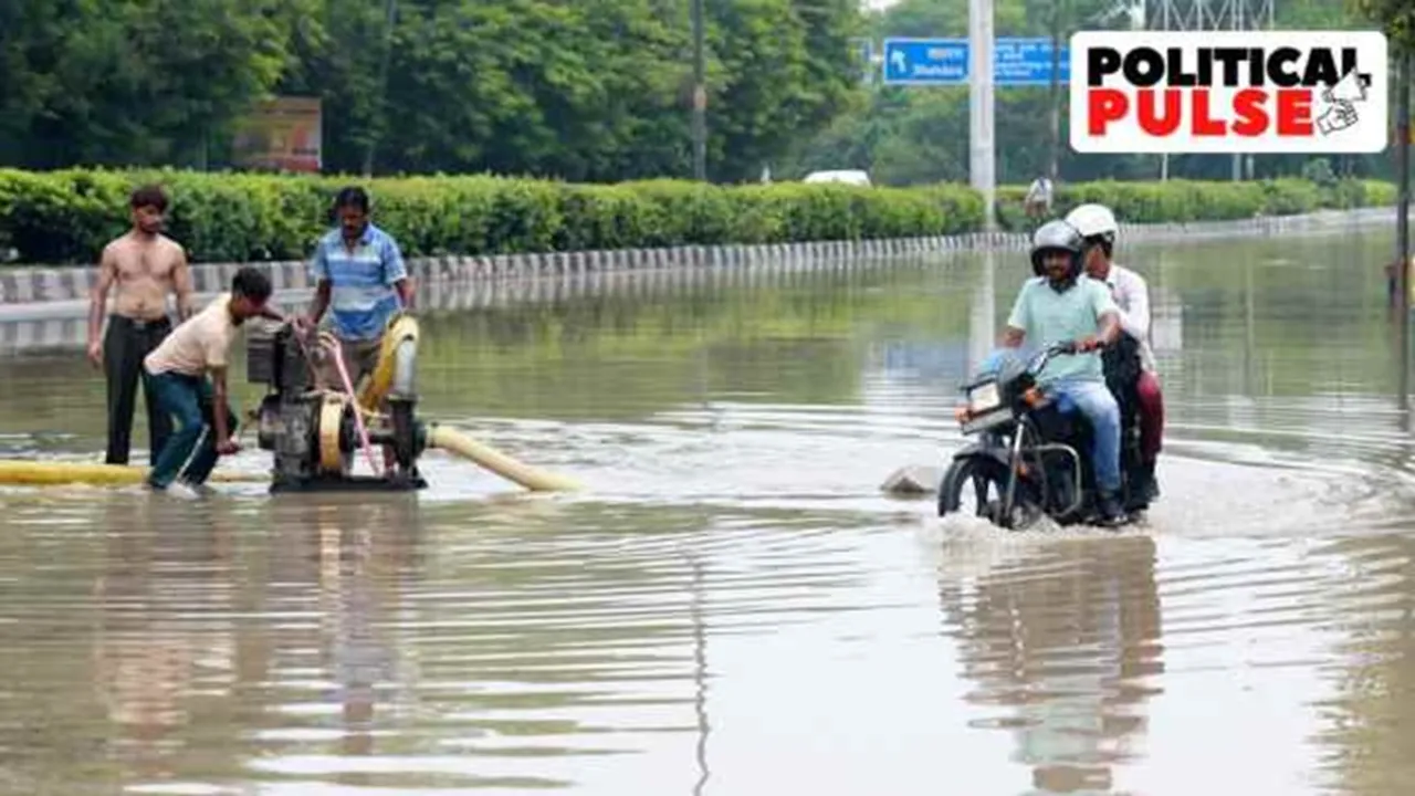 delhi floods, delhi rains, delhi news, Punjab floods, Punjab rains, Punjab flood politics, indian express