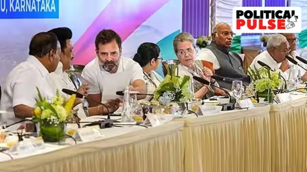 modi, bjp, nda meet, opposition meet, opposition bengaluru, kharge, india alliance, tmc, mamata banerjee, indian express