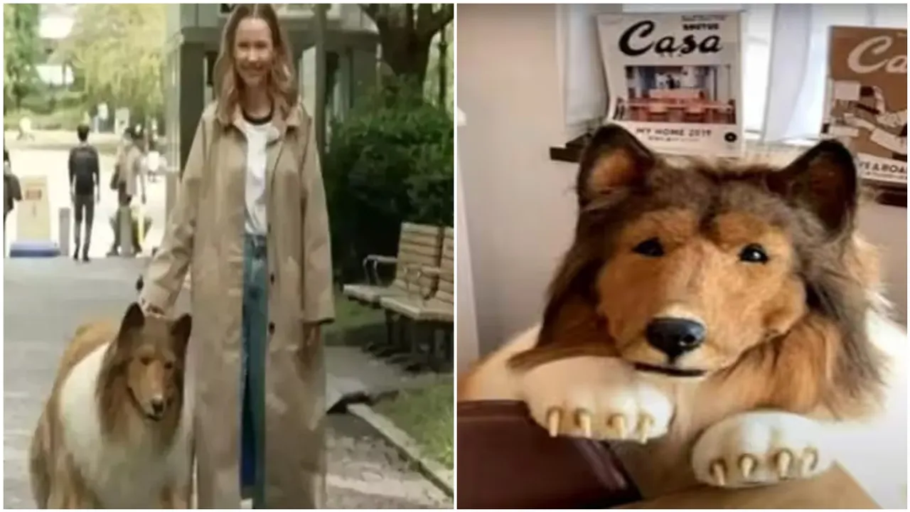 Man spent 12 lakh to become a dog, Japanese Man Always Wears Dog Costume, Man spends 12 lakh to become a dog, 12 Lakh Ultra-Realistic Dog Costume, Man Lives Life of Dog, Japan News, Japanese Man Always Wears Dog Costume, 1 Lakh Ultra-Realistic Dog Costume, Man Lives Life of Dog, Twitter Viral