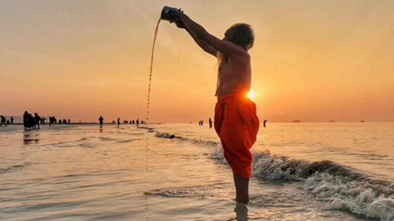 gangasagar ganga jal will be avilable from nearest post office