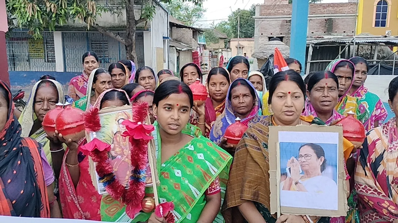 Tmc uses lakshmi bhandar project as a tool for election campaign