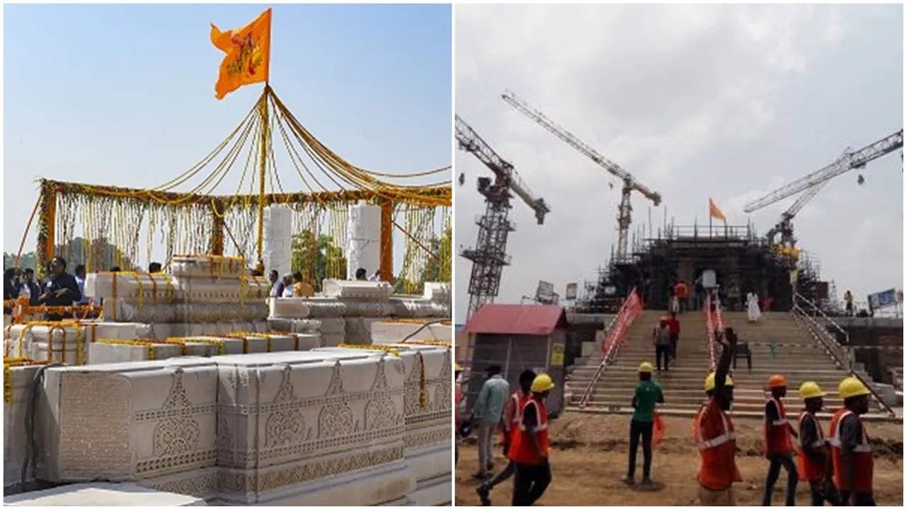 Ram temple construction, Ram temple construction status, Ram Mandir completion date, Ram mandir status, Ram mandir news, Ayodhya ram temple, Ram temple news, Indian expres