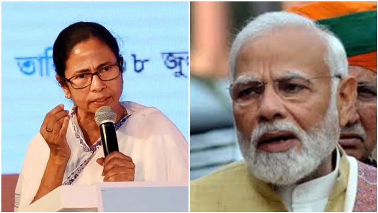 mamata attacks modi for his remark on tmc at bjp panchayetiraj sammelan