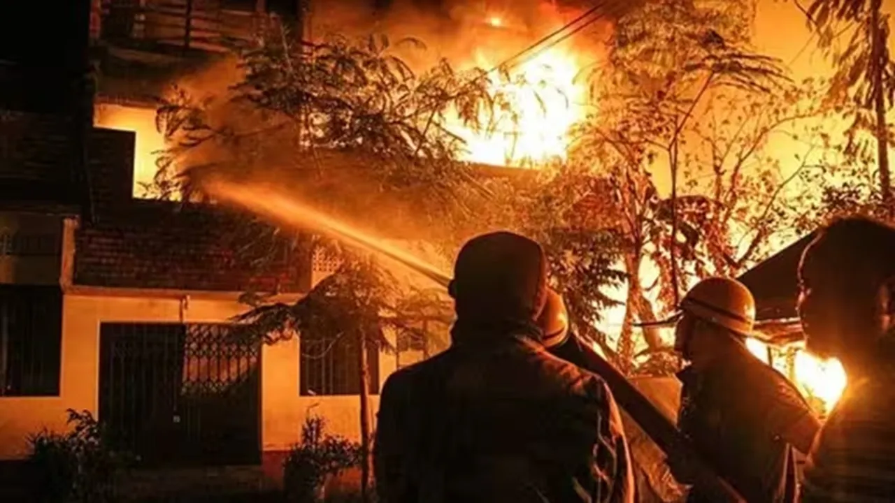Manipur Fire