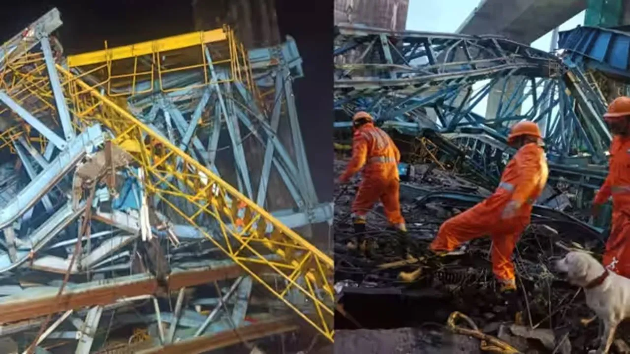 Maharashtra: 16 killed, 3 injured after crane collapses on Samrudhi Highway in Thane