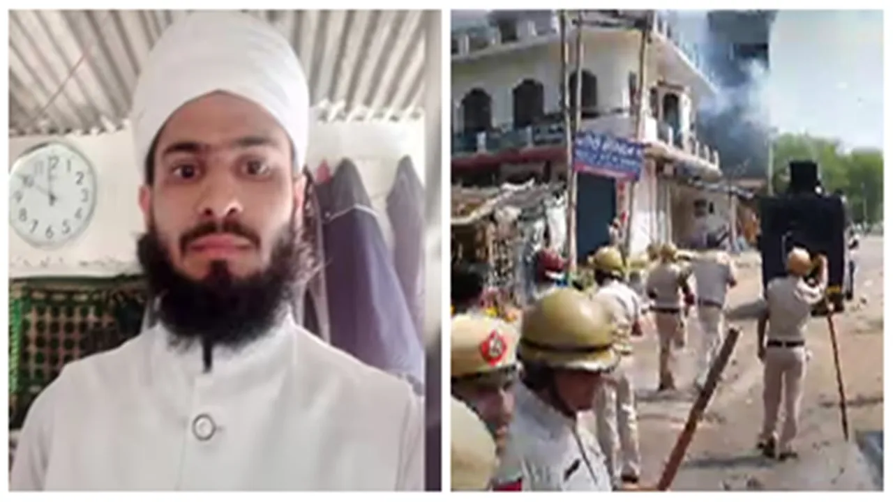 "Mob stabbed naib imaam in Nuh, Naib Imam killed in Nuh violence, Haryana violence, Gurgaon communal violence, enough police security claim, Anjuman Jama Masjid, indian express news