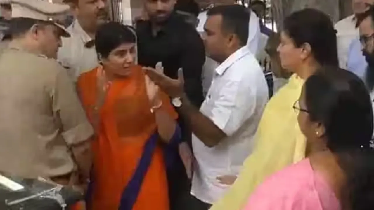 Rivaba Jadeja, Rivaba Jadeja public spat, Rivaba Jadeja debate, Gujarat BJP, Ravindra Jadeja, indian express