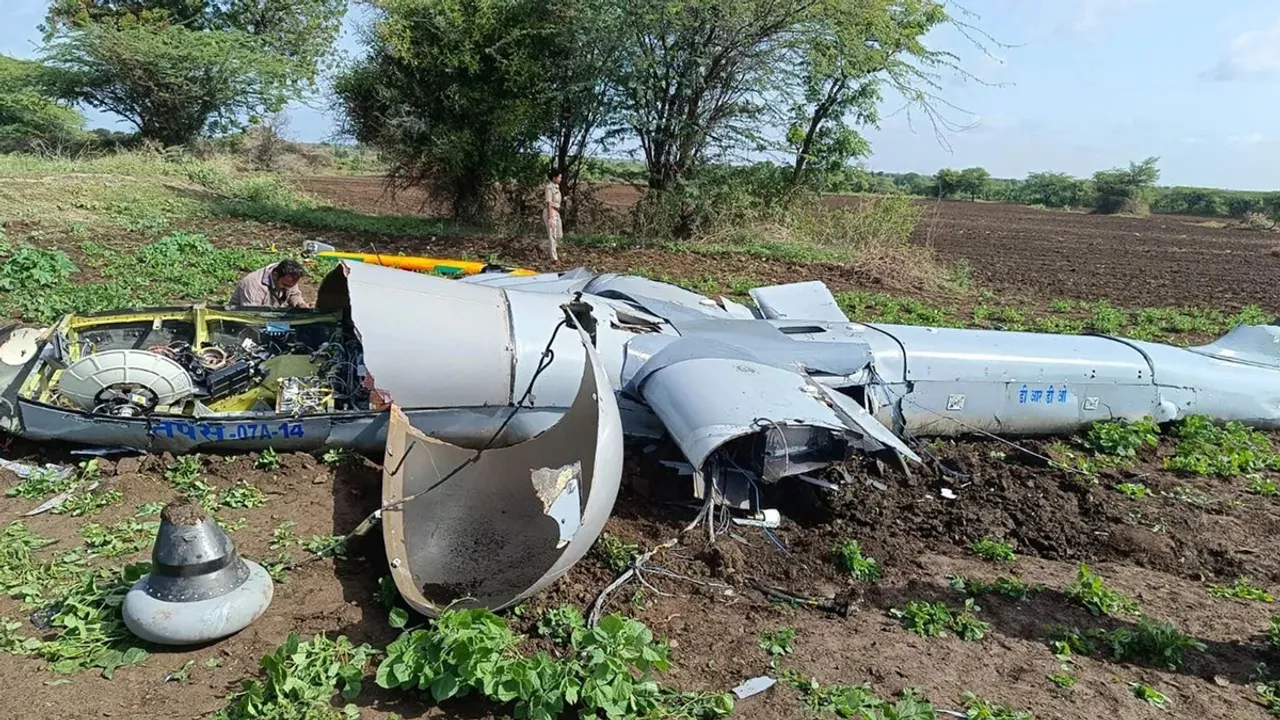 Tapas drone, Tapas drone Update, DRDO Tapas drone, Tapas drone Crashed, DRDO, Defence Ministry