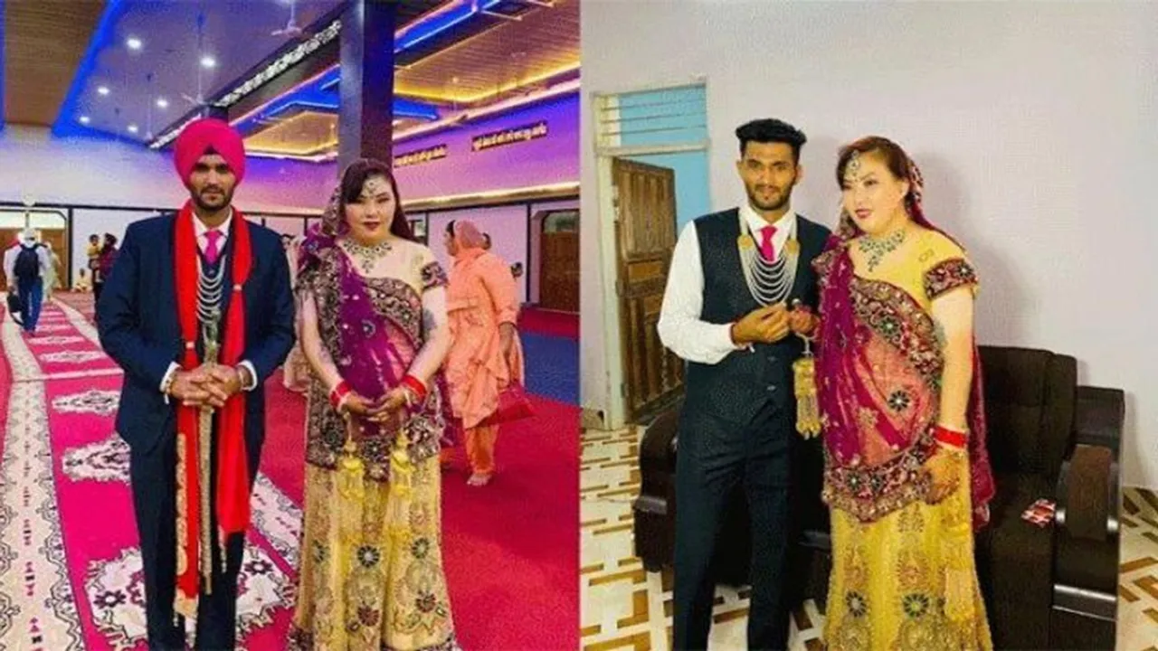 south korean woman marries up boyfriend,sukhjeet singh marries korean