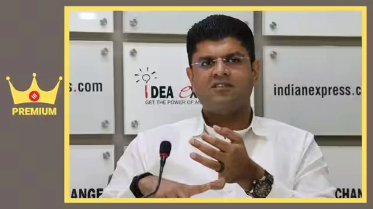 "Dushyant Chautala, Dushyant Chautala interview, Dushyant Chautala Idea Exchange, Idea Exchange, Dushyant Chautala express exclusive, communal violence, Communal violence incidents, Nuh Communal Violence, haryana government, Indian Express, India news, current affairs"