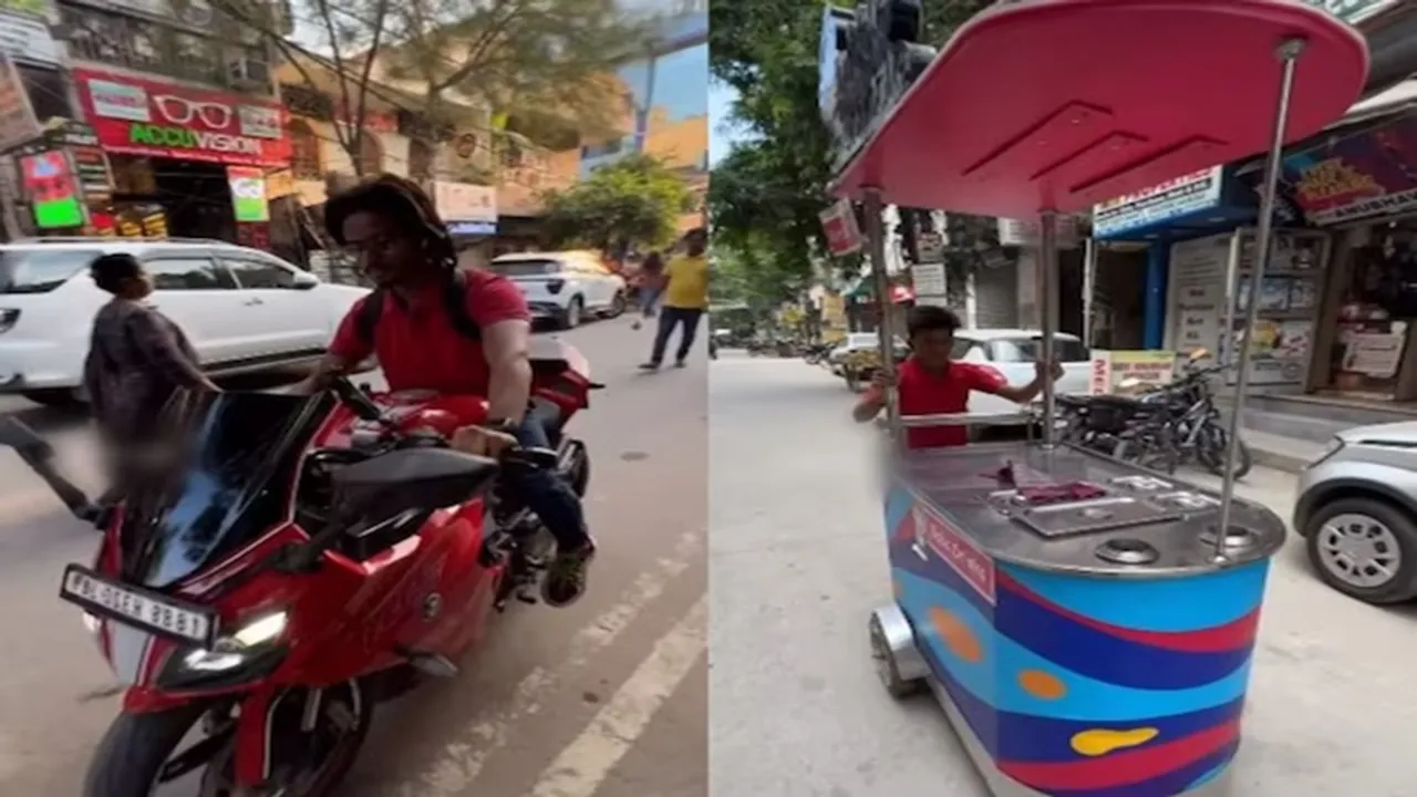 bike run stall on road, delhi biker run stall on road, weird news, latest news, trending news, ajabgajab, shocking news, latest news in hindi, weird news in hindi, ajabgajab, viral news, hatke news, amazing news in