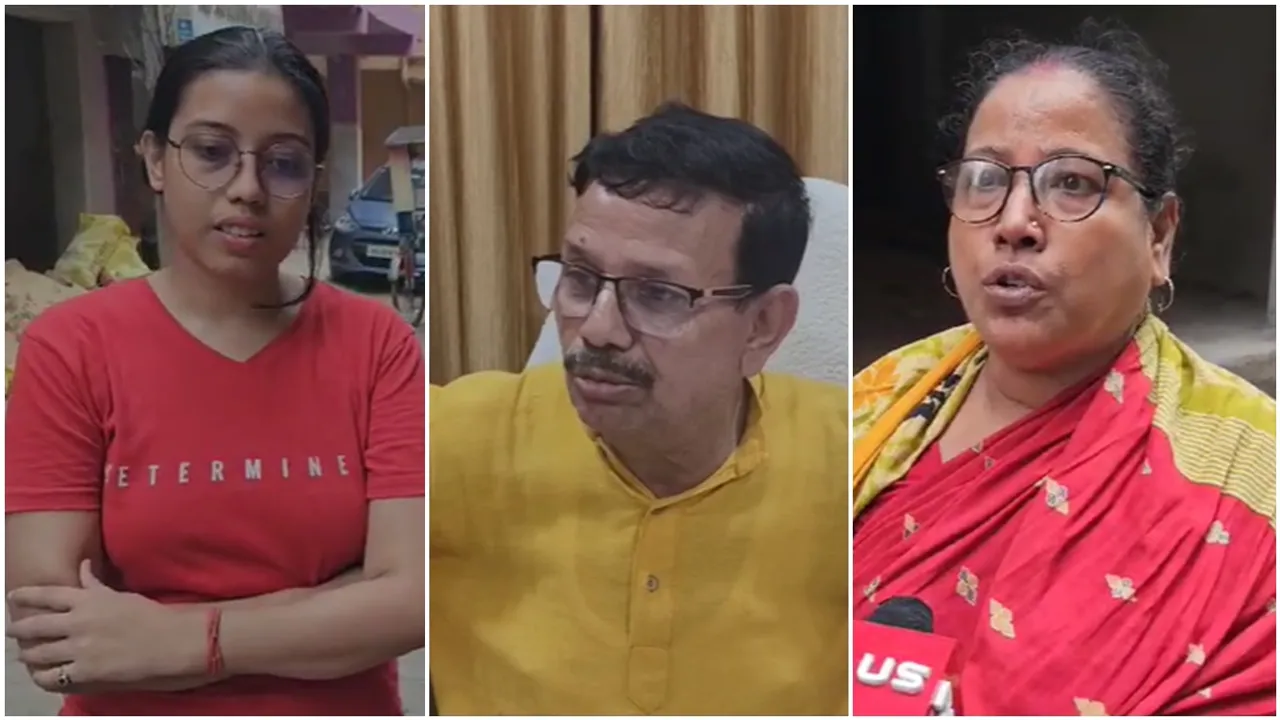 tmc councilor ashutosh nandi aaccused of beating mother and daughter for protesting against illegal construction in Kestpur area , কেষ্টপুরে অবৈধ নির্মাণের প্রতিবাদ করায় মা ও মেয়েকে মারধরের অভিযোগ তৃণমূল কাউন্সিলর আশুতোষ নন্দী বিরুদ্ধে