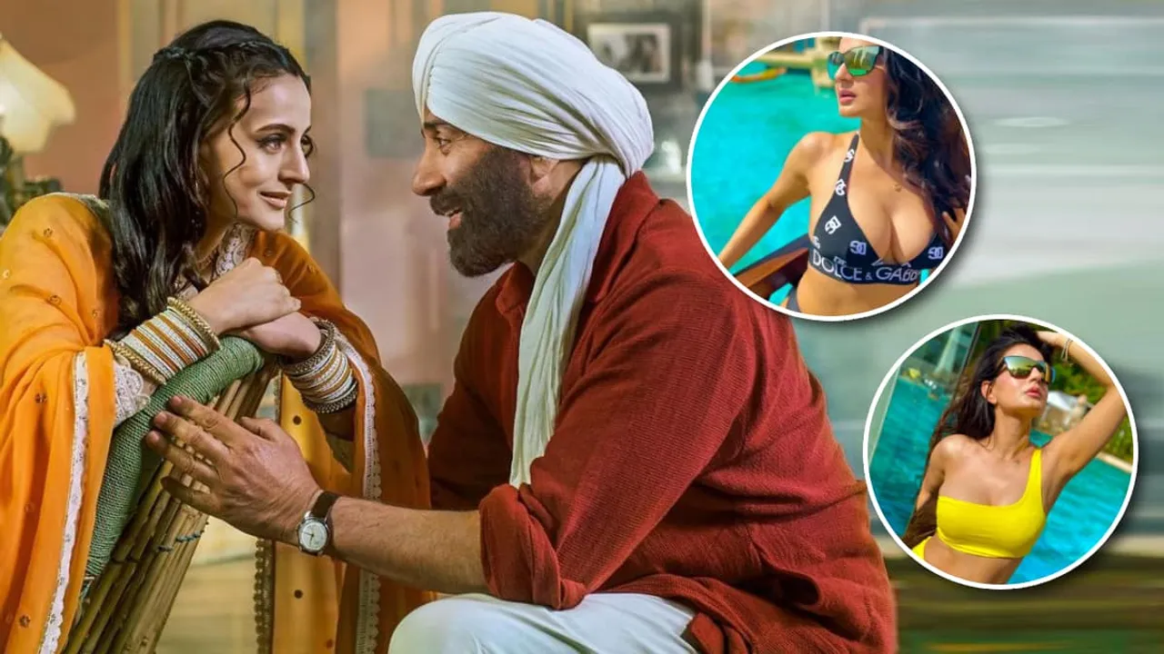 Gadar 2 Ameesha Patel Bold Photos