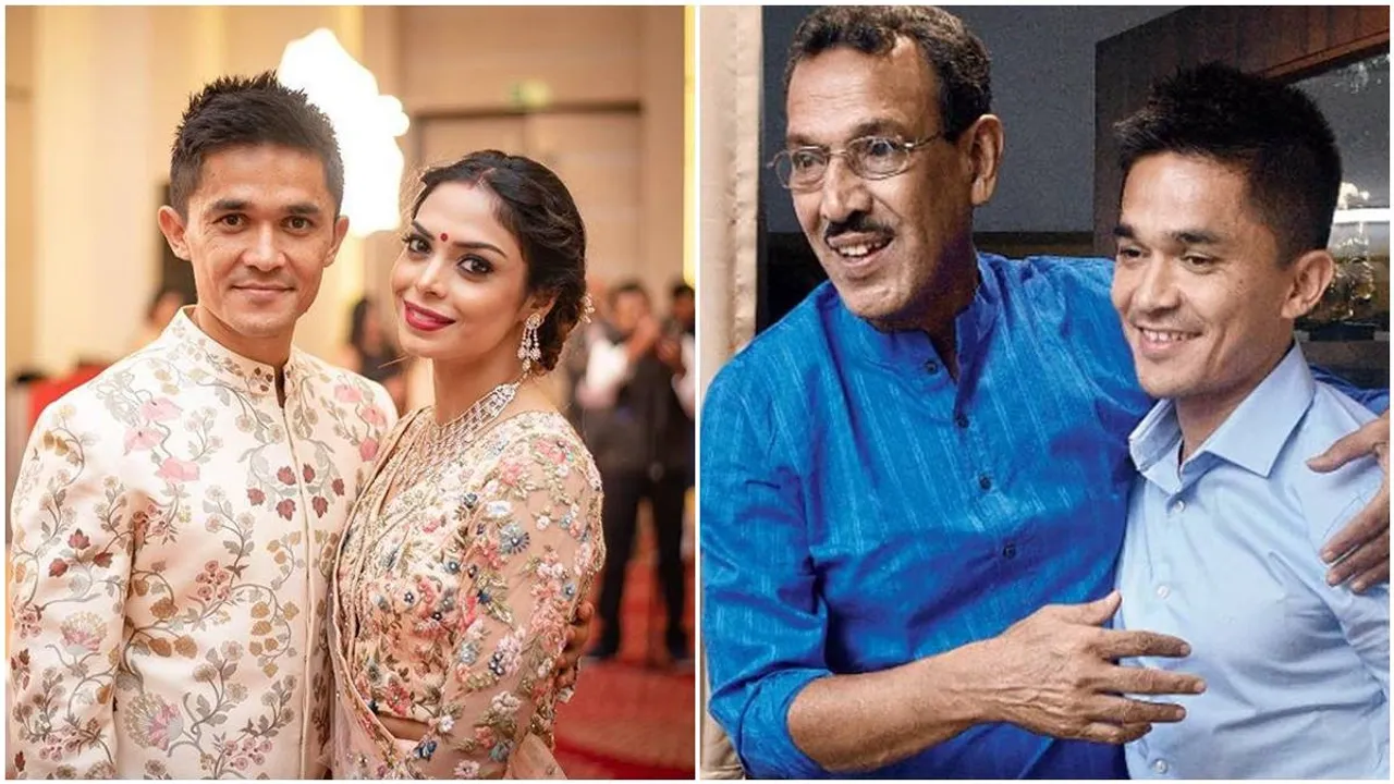 sunil chettri and sonam bhattacherjee blessed with a baby boy , দাদু হলেন 'বাবলু দা', জামাই সুনীলের কাছ থেকে পেলেন সুসংবাদ