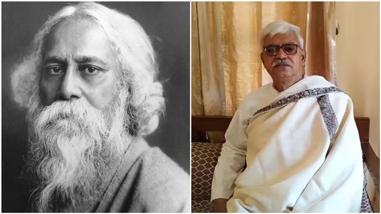 Rabindranath Tagore was illiterate controversial remarks by viswa bharati vice chancellor bidyut chakrabarty , রবীন্দ্রনাথ অশিক্ষিত বিতর্কিত মন্তব্য করলেন বিশ্বভারতী বিশ্ববিদ্যালয়ের উপাচার্য বিদ্যুৎ চক্রবর্তী