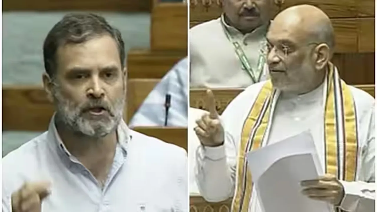 RAHUL GANDHI AND AMIT SHAH