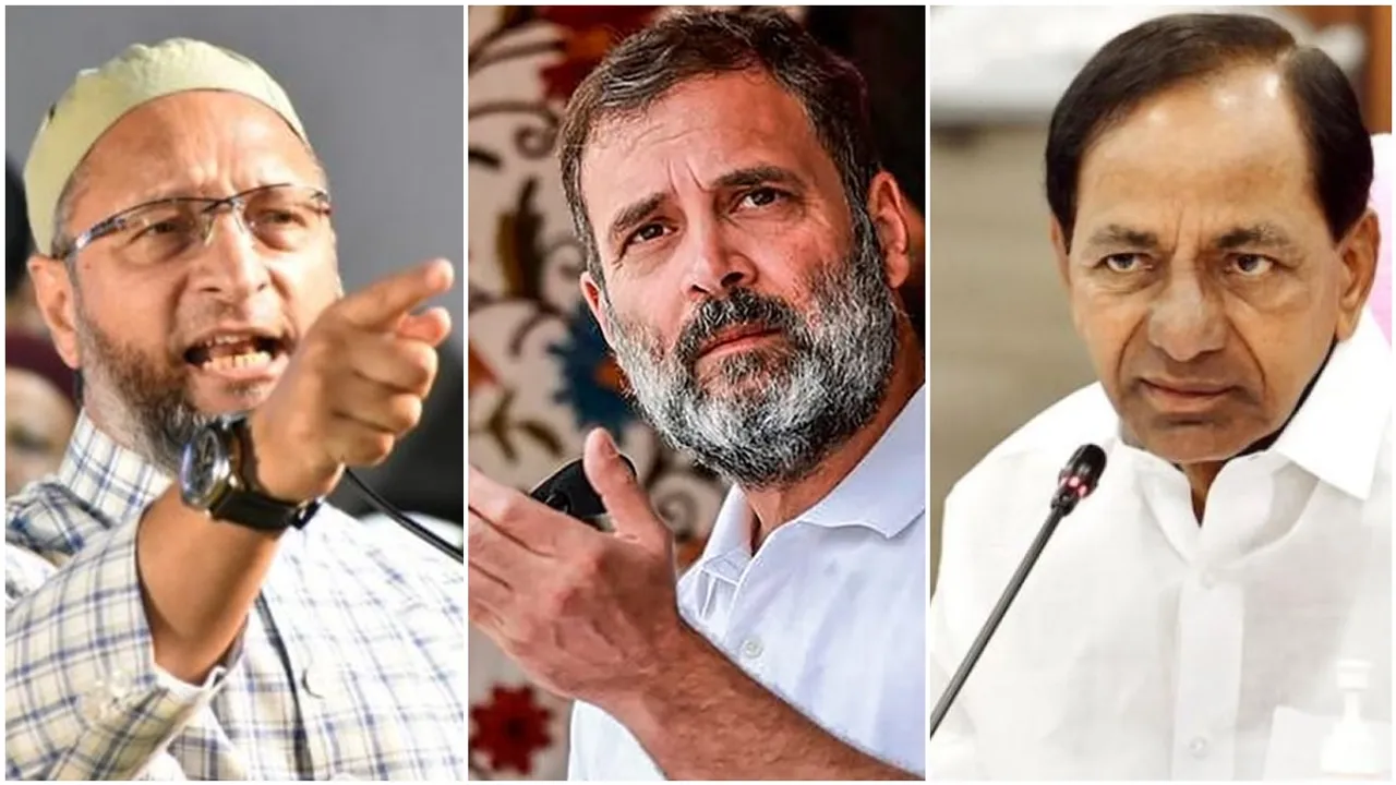Congress Working Committee Meeting in Hyderabad, CWC in Hyderabad, Telangana কেসিআর,ওয়াইসি, মোদী্‌ রাহুল গান্ধী, ইণ্ডিয়া জোট,