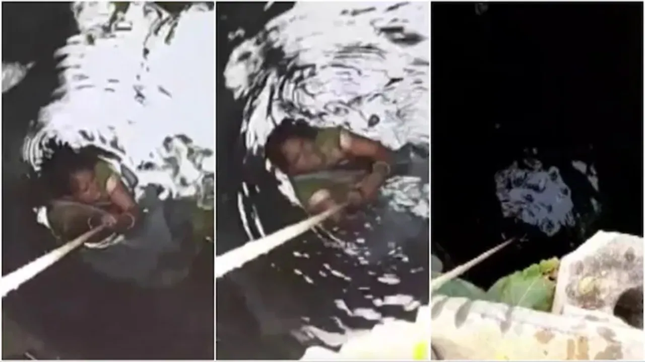 Neemuch man hangs wife in well, Madhya Pradesh news, Neemuch women hanged in well, Madhya Pradesh woman hanged in well, Neemuch man hangs wife viral video