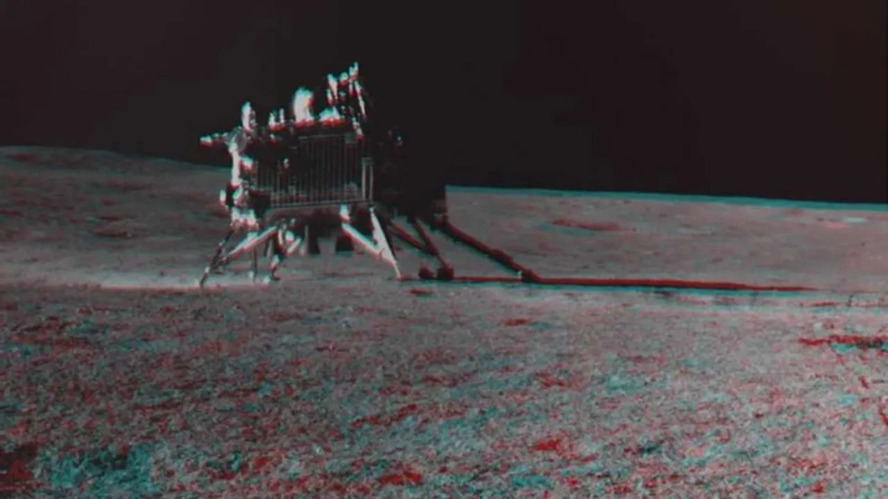 Chandrayaan-3, Chandrayaan-3 images, Chandrayaan-3 3D picture, Vikram 3D picture, Moon Mission, Vikram lander, Pragyan rover, Chandrayaan-3 pictures, Chandrayaan-3 video, Pragyan video, Science news, India Today Science"