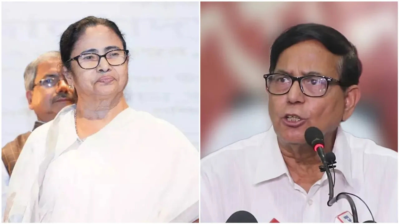 tmc mla raj chakraborty visited barrackpores former mp and cpim leader tarit baran topdars house , ব্যারাকপুরের প্রাক্তন সাংসদ তথা সিপিআইএম নেতা তড়িৎবরণ তোপদারের বাড়িতে গিয়ে সাক্ষাৎ করলেন তৃণণূল বিধায়ক রাজ চক্রবর্তী