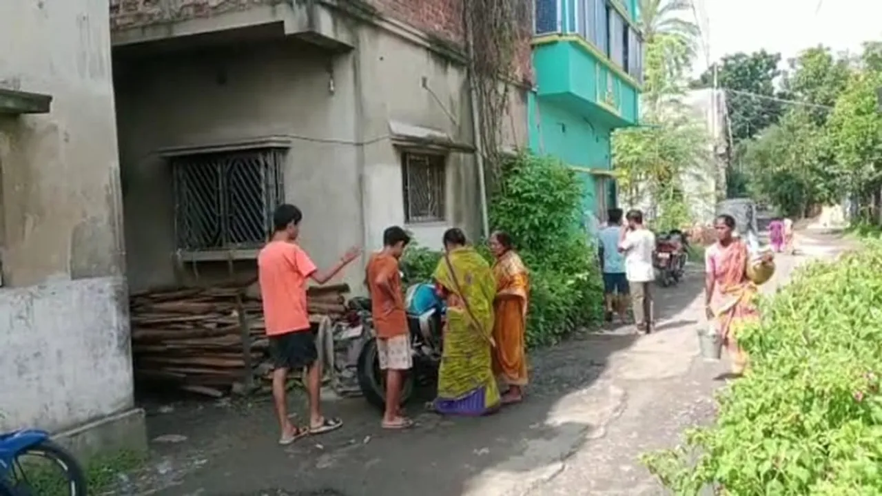 son arrested for murdering mother in mandirbazar
