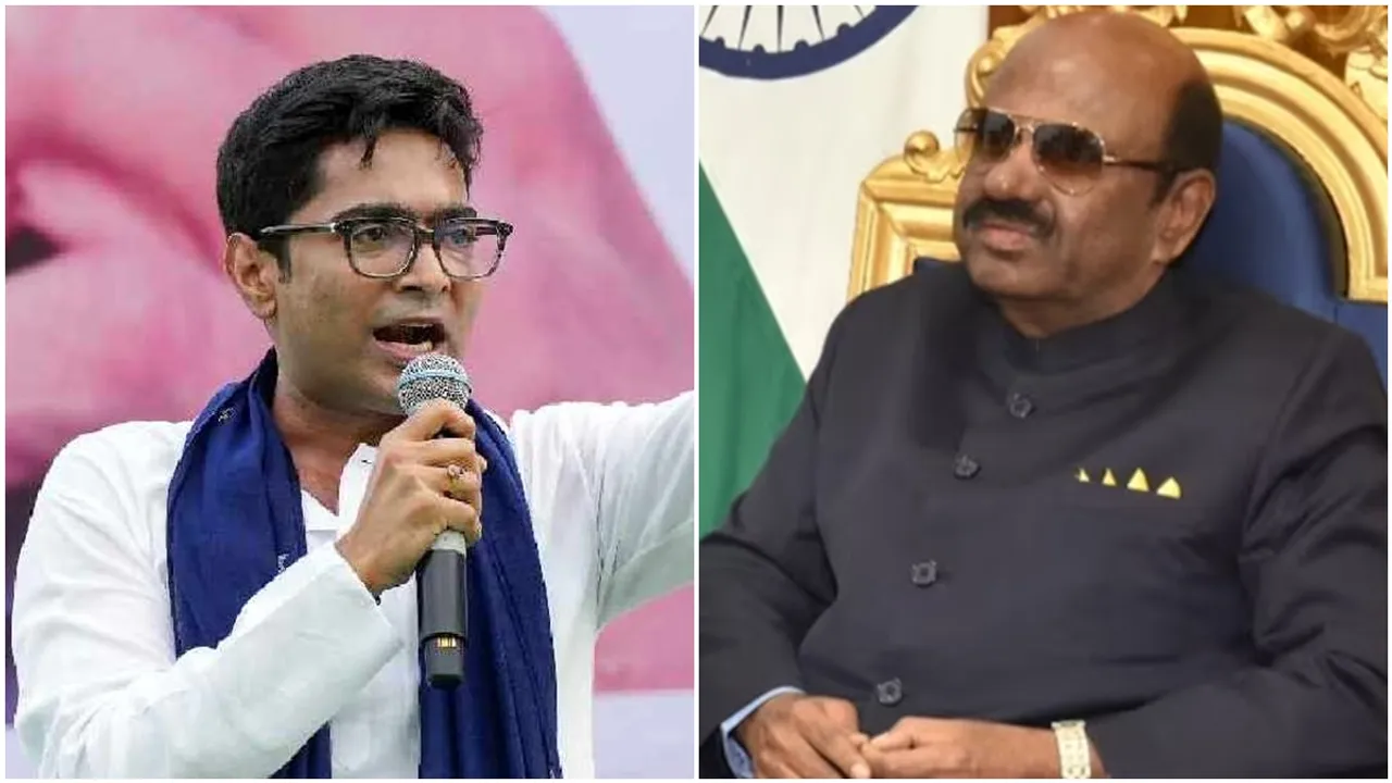 Abhishek Banerjee and CV Ananda Bose 1