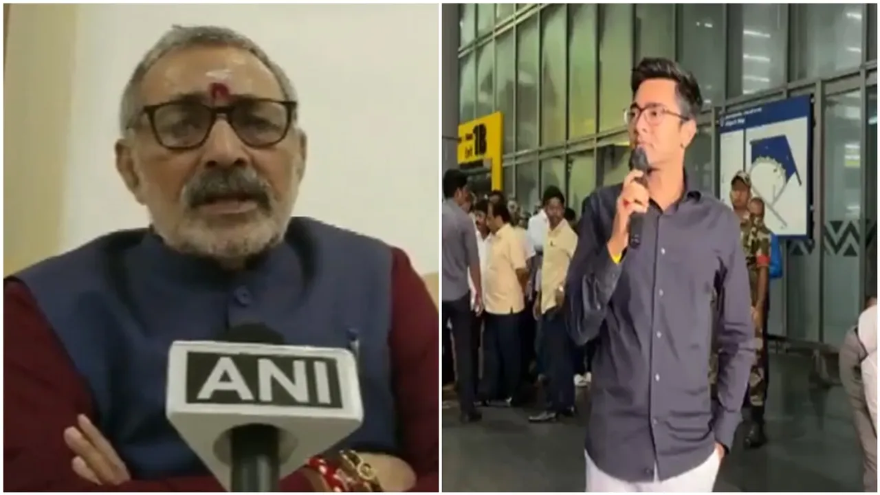 Giriraj Singh and Abhishek Banerjee