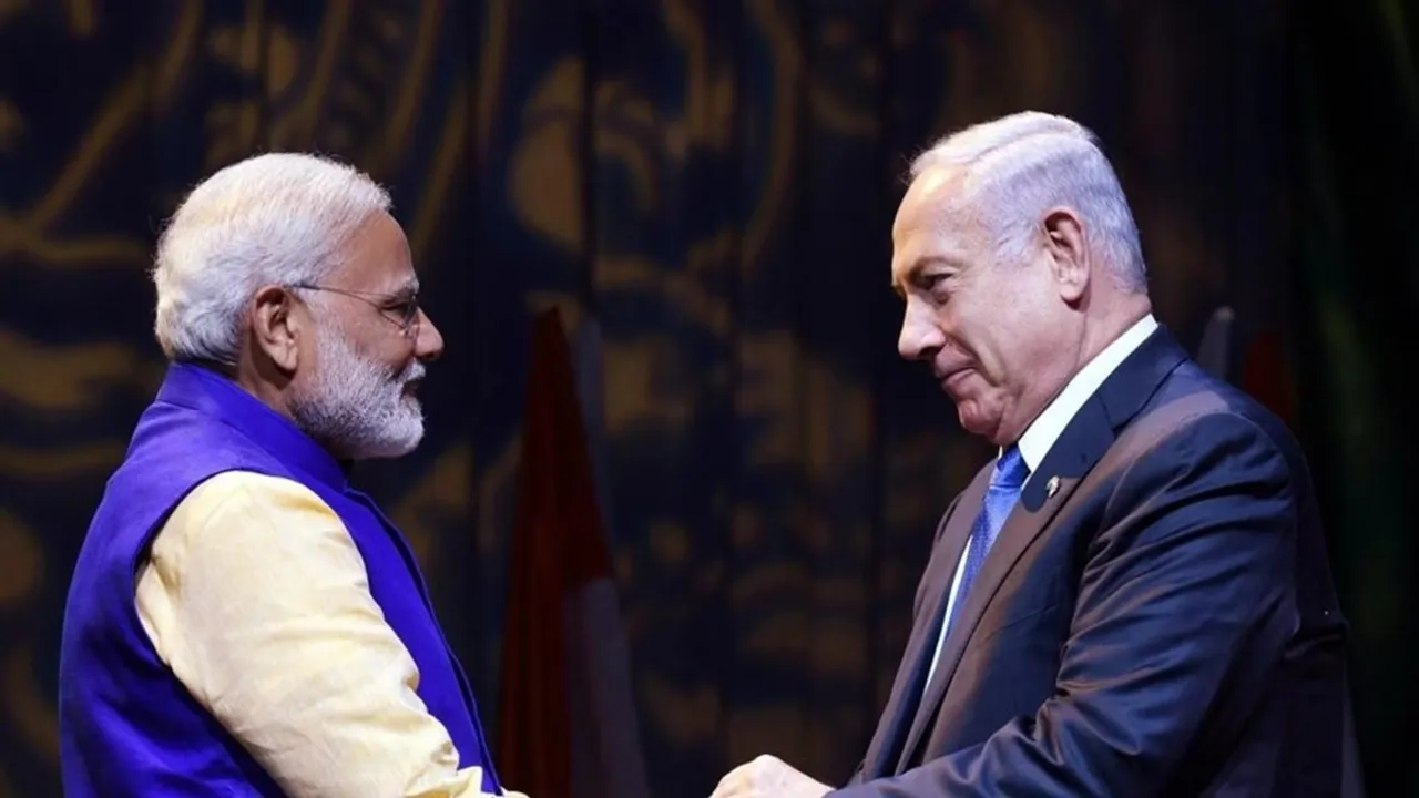 "Netanyahu calls Modi, India with Israel, Benjamin Netanyahu, Gaza Palestine, Israel and Palestine, Israel Palestine conflict, Israel Palestine relations, Israel-Palestine talks, Palestine-Israel relations, India news, Indian express, Indian express India news, Indian express India