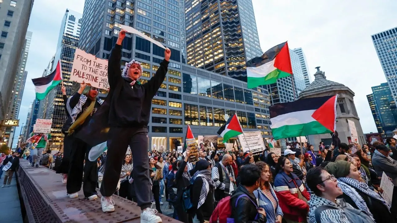US Capitol, Washington DC, Protestor, Pro-Palestine Protestor, Israel, Palestine, Hamas, Ceasefire, US Police,Bangla News, Latest Bangla News, News in Bangla, Bengali News, Latest Bengali News, News in Bengali"