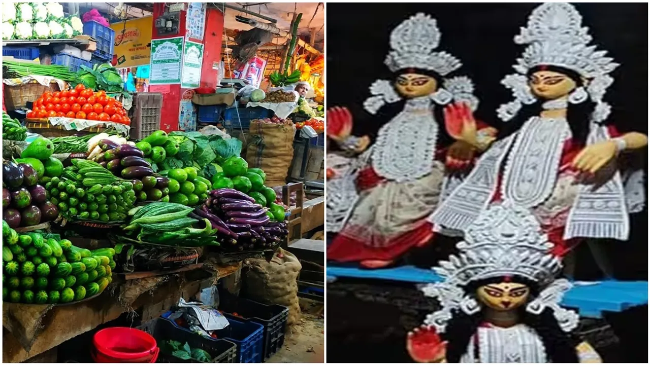 লক্ষ্মীপুজোয় বাজারে আগুন দাম, ছ্যাঁকার সঙ্গে নাভিশ্বাস মধ্যবিত্তের, laxmi pujo