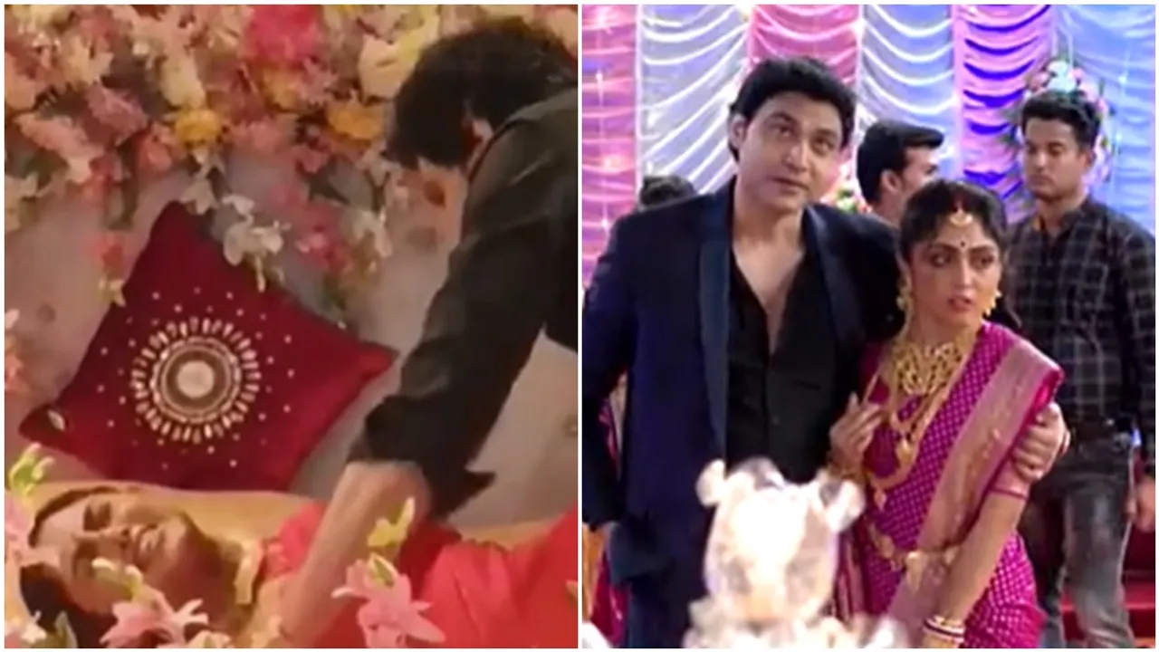 icche putul: roop tries to assult gini on their wedding night